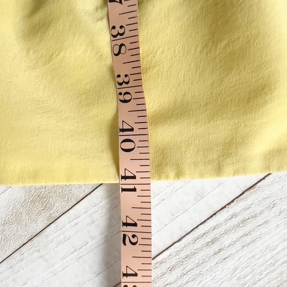 Planet 100% Silk Colour Block Pleated Midi Dress Size 10 - Tie Belt Cap Sleeves - Picture 11 of 14